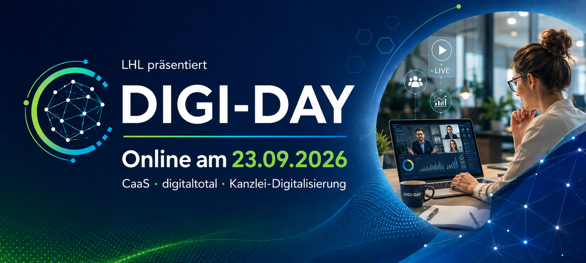 LHL Digi-Day online am 23.09.2026 mit CaaS, digital total und Cloud