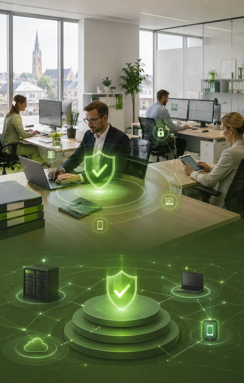 Sophos IT-Sicherheit verbindet Schutz für Endgeräte, Server und Netzwerk